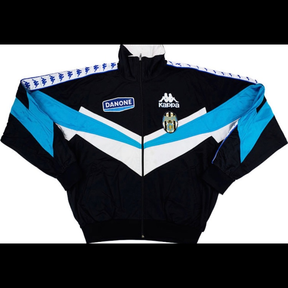 1992-93 Juventus Kappa Track Jacket Size Large